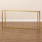 Baxton Studio Alessa Modern and Contemporary Glam Gold Finished Metal and Mirrored Glass Console Table 177-11191-Zoro - alternate 3